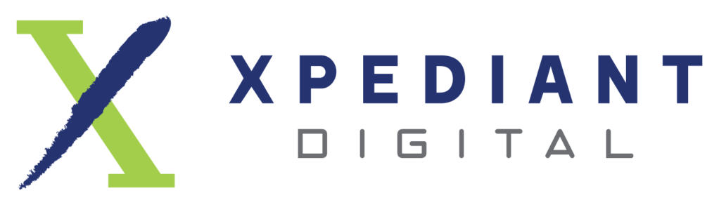Xpediant Digital Horizontal Logo with text